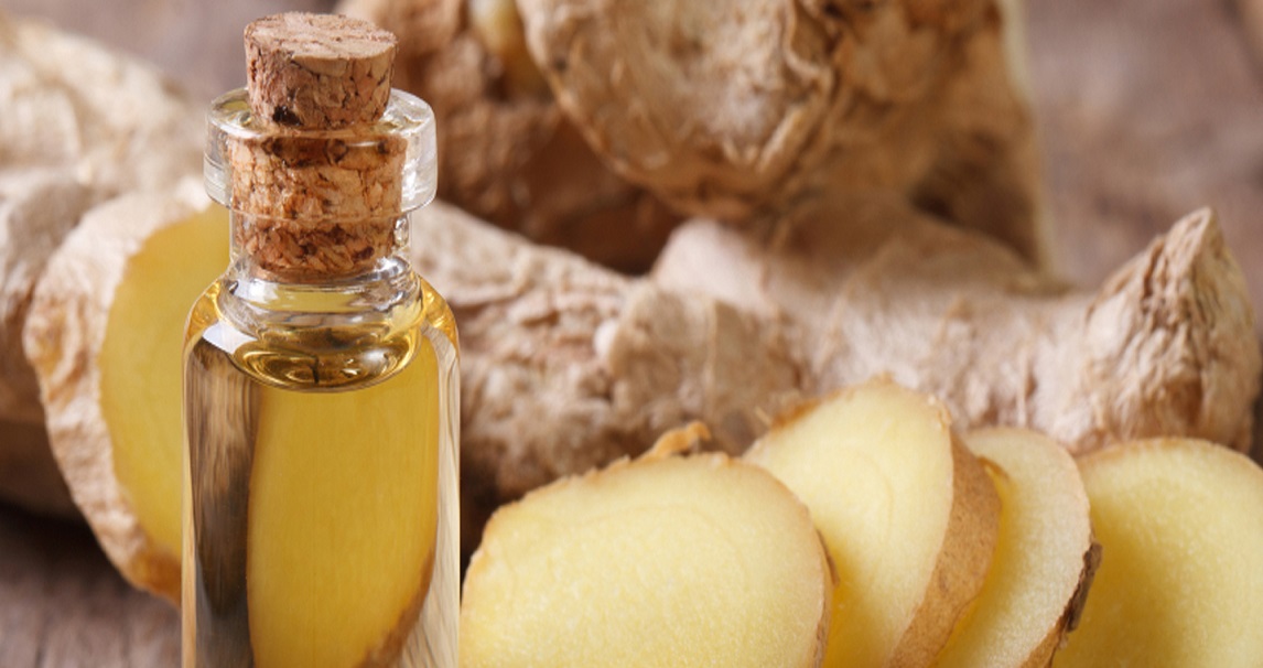 Essential-oils-for-warts-Ginger-oil